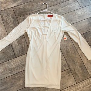 White long sleeve dress